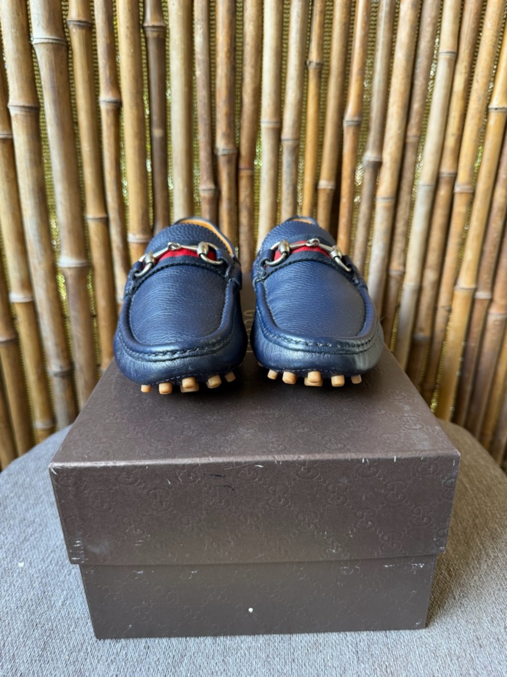 GUCCI men’s leather loafers - Picture 10 of 10